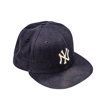 Wade Boggs New York Yankees Game Worn Autographed Cap